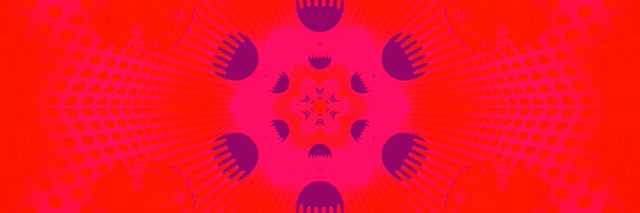 Neon Tunel Heksagon Kaleidoskop 3:1 Trostruko Široki 60fps Čuvar Zaslona Vj Loop