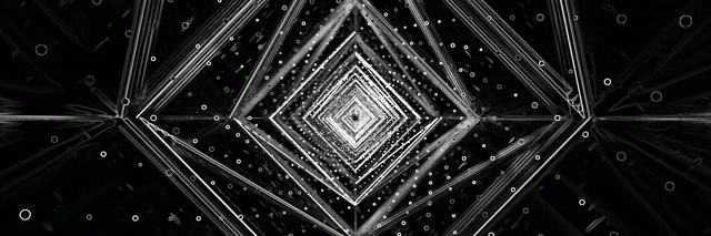 Neon Tunel Dijamantni Vrtlog VJ Loop 3:1 Triple Wide 60fps Čuvar Ekrana