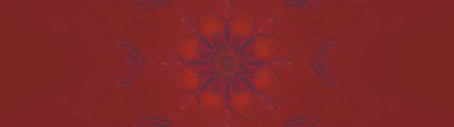 Neon Tunel Crvena Pahuljica Mandala VJ Loop 32:9 Super Ultrawide 60fps Screensaver