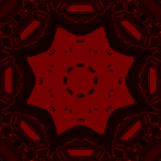 Neon tunel crvena latica mandala 1:1 kvadrat 60fps čuvar ekrana VJ Loop