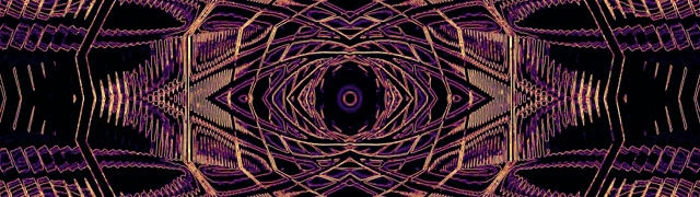 Neon Tunel Kaleidoskop Oko 60fps 32:9 Super Ultrawide Screensaver Vj Loop