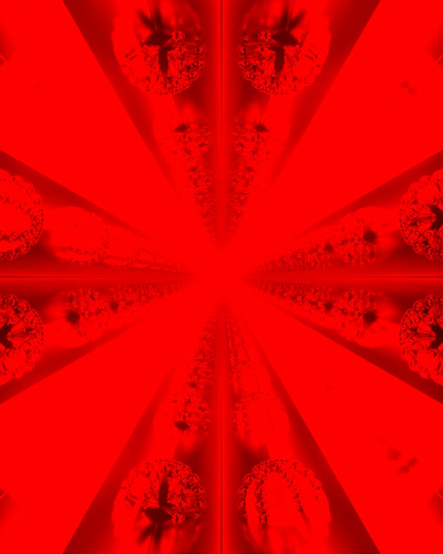 Fraktal Dragulj Neon Tunel Vj Loop 4:5 Instagram 60fps Screensaver