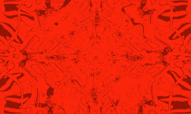 Red Fractal Kaleidoscope Neon Tunnel Vj Loop 5:3 Wide 60fps Screensaver