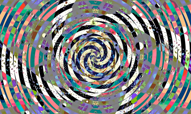 Vj loop Neon Alagút Spirál Rózsaszín Zöld Örvény 5:3 Wide 60fps Képernyővédő