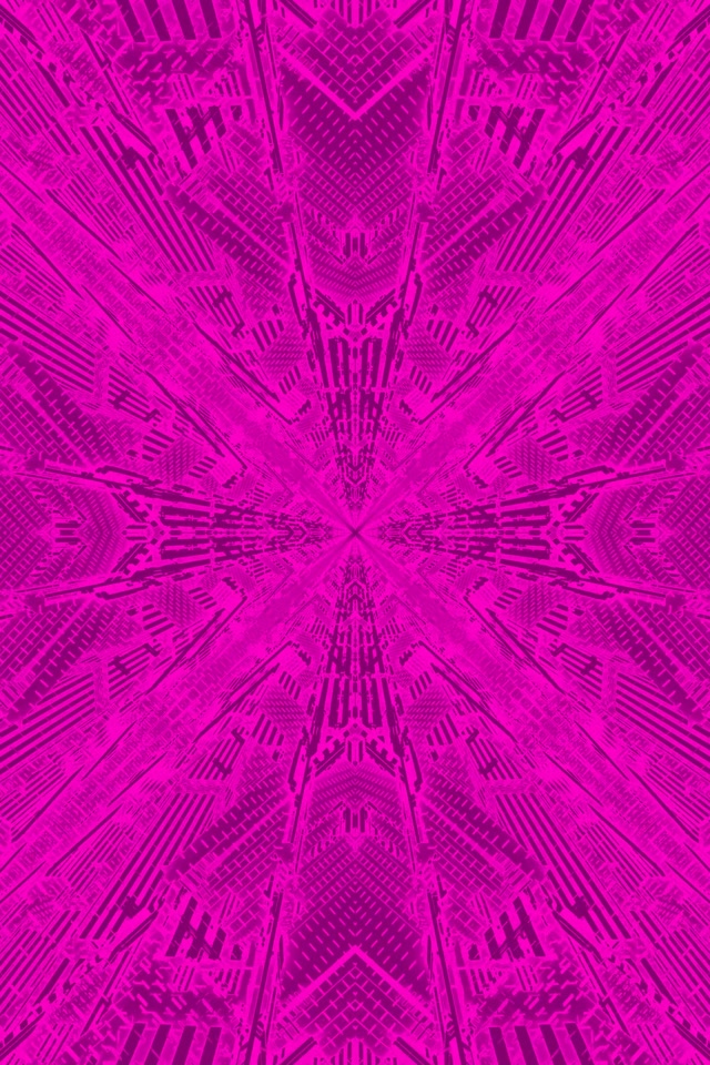 Magenta Fraktál Kaleidoszkóp Neon Tunnel Vj Loop 2:3 Fotó Portré 60fps Képernyővédő
