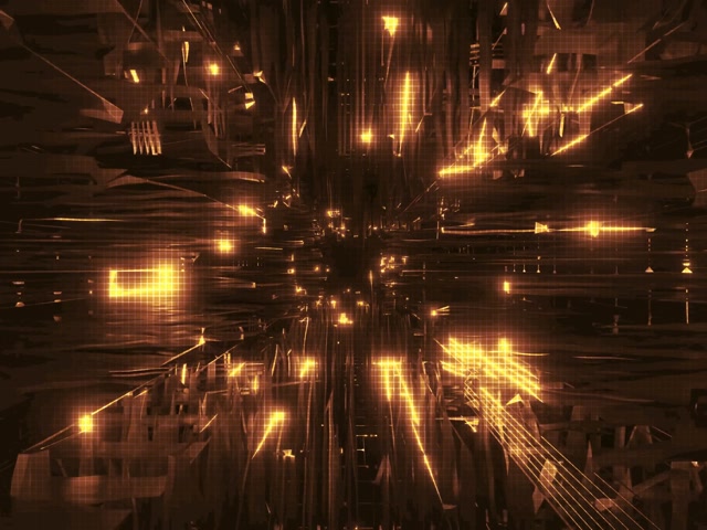 Neon Tunnel Radiating Light Burst VJ Loop 4:3 Classic 60fps Screensaver