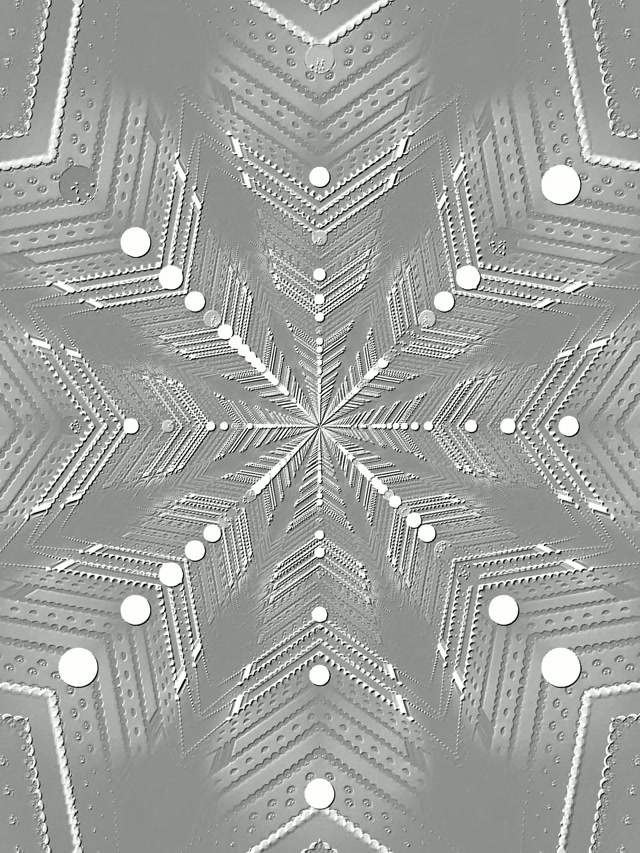 Ezüst Csillag Neon Alagút Képernyővédő 3:4 iPad Portrait 60fps Vj Loop