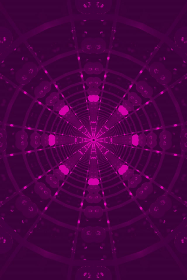 Neon Alagút Lila Pókháló VJ Loop 2:3 Fotó Portré 60fps Képernyővédő