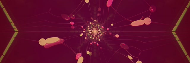 Neon Alagút Csillag Kaleidoszkóp VJLoops 3:1 Triple Wide 60fps Képernyővédő