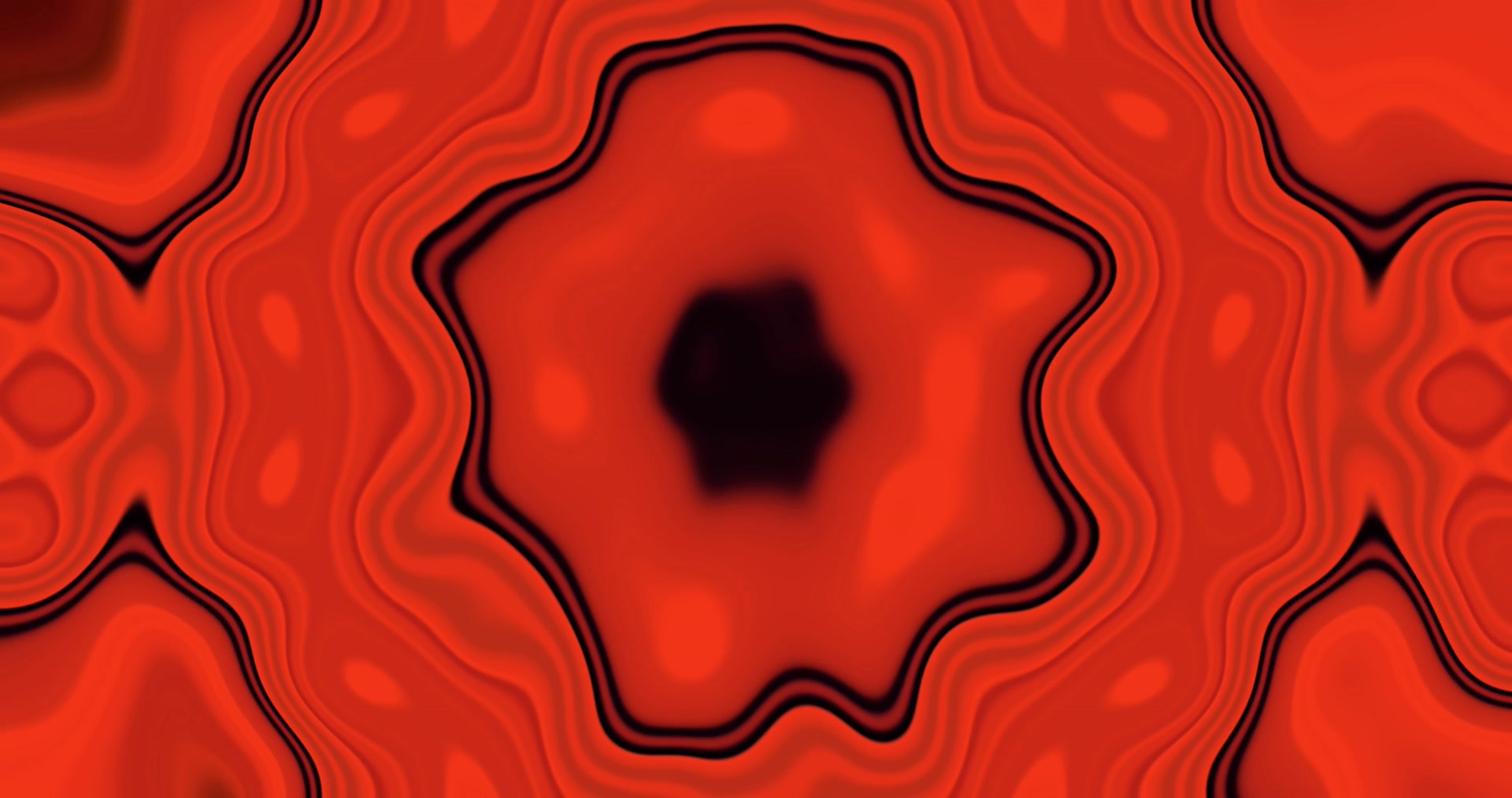 Terowongan Neon Merah Screensaver 4K UHD 60fps VJ Loop PC