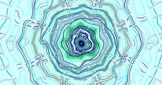 4K UHD 60fps Screensaver Terowongan Neon VJLoops untuk Windows 10 PC Laptop Latar Belakang Edit