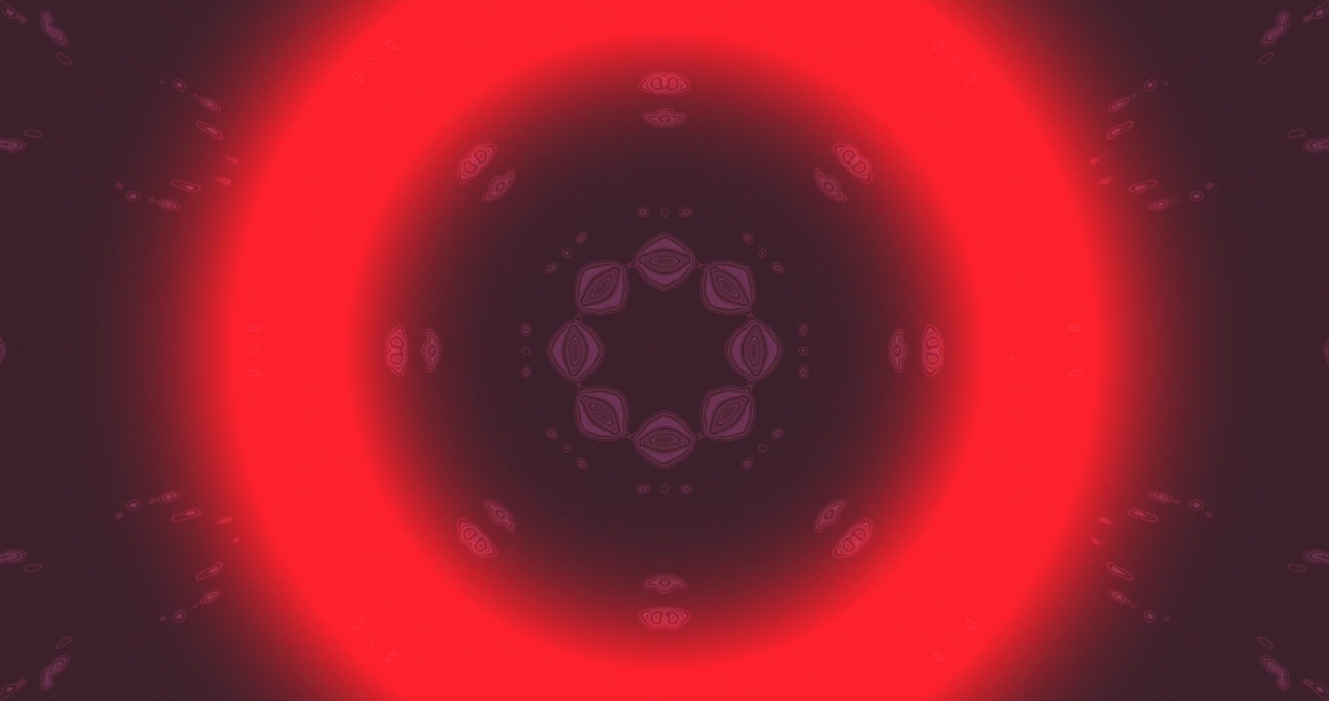 Tunnel Merah Menyala Screensaver 4K UHD 60fps Live Wallpaper PC