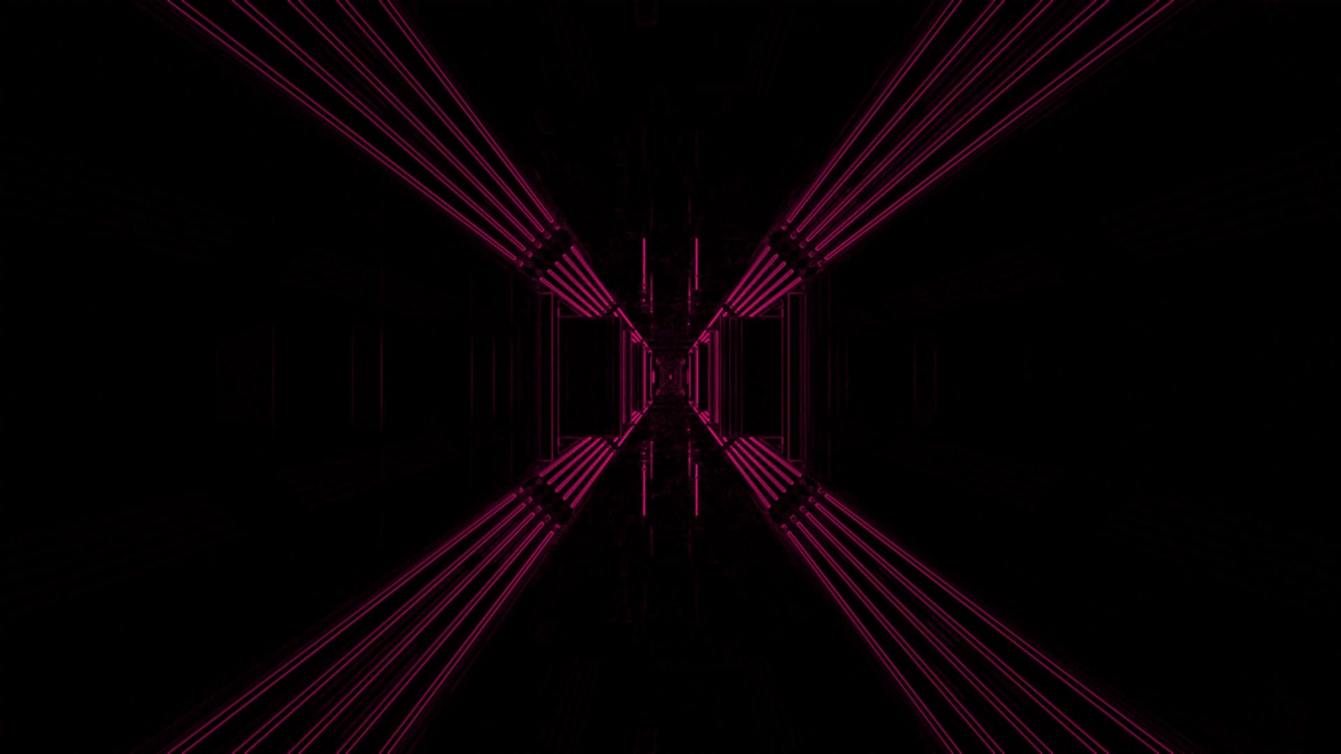 Terowongan Neon Pink Screensaver 4K UHD 60fps VJ Loop