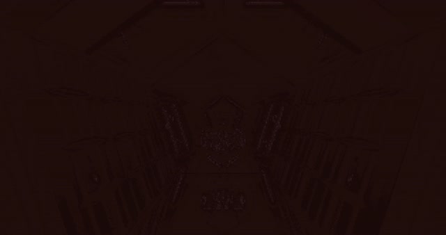 Loop Latar Belakang Gerakan Abstrak Pola Geometris Coklat Gelap