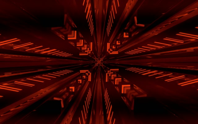 Red Neon Tunnel VJ Loop Glowing Arrows 60fps 16:10 MacBook Screensaver