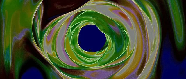 Screensaver terowongan neon spiral hijau 21:9 ultrawide 60fps VJLoops windows 10 pc