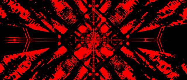 Terowongan Neon Merah Screensaver 21:9 Ultrawide 60fps VJ Loop PC Laptop