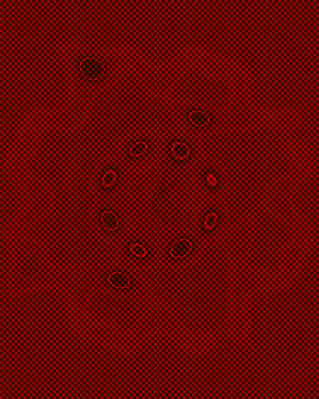 Terowongan Neon Kotak-kotak Merah Hitam VJ Loop 4:5 Instagram 60fps Screensaver