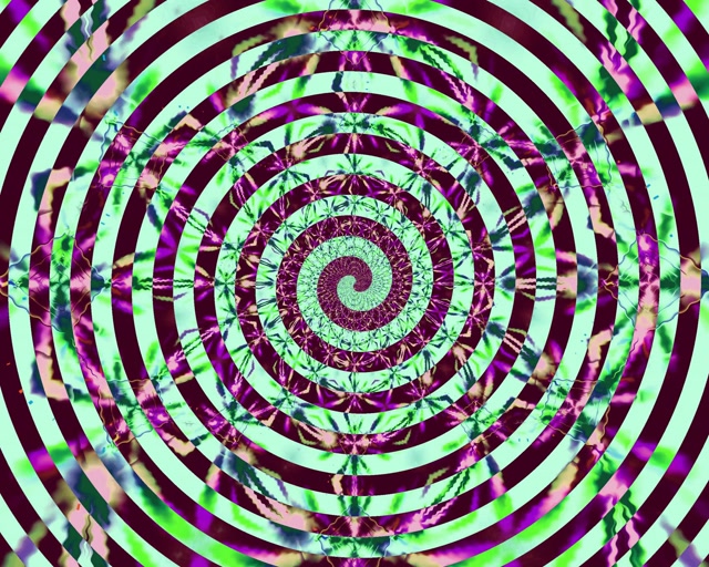 Terowongan Neon Pusaran Spiral Hipnotis VJ Loop 5:4 Industrial 60fps Screensaver