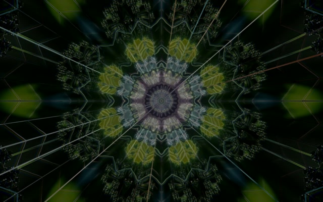 Pulsating Hexagon Neon Tunnel VJ Loop 16:10 MacBook 60fps Screensaver