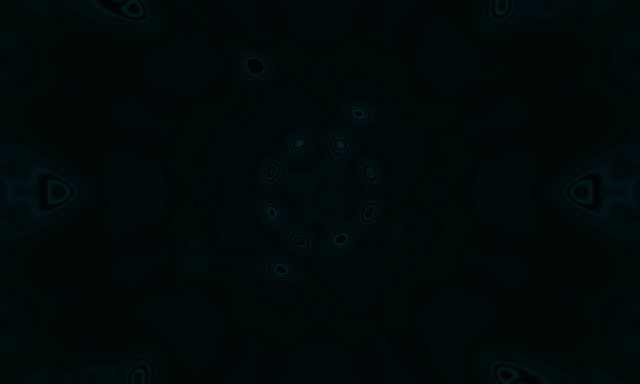 Terowongan Neon Mandala Sel Teal VJ Loop 5:3 Wide 60fps Screensaver