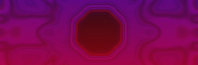 Terowongan Neon Vortex Shield Ungu VJLoops 3:1 Triple Wide 60fps Screensaver