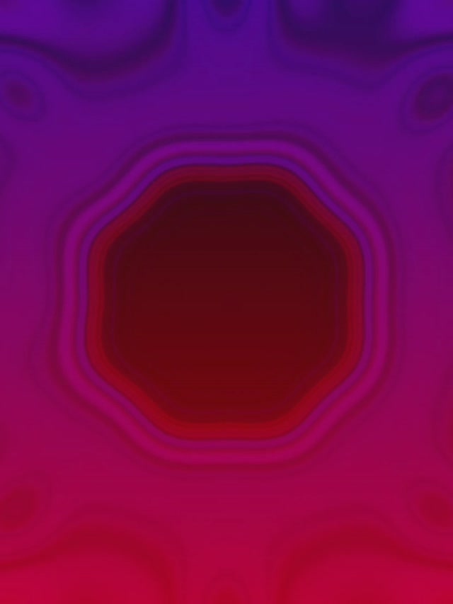 Terowongan Neon Bloom Ungu Merah VJLoops 3:4 iPad Portrait 60fps Screensaver