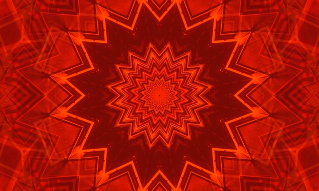 Terowongan Neon Merah Ledakan Bintang Loop 5:3 Wide 60fps Screensaver VJ Loop