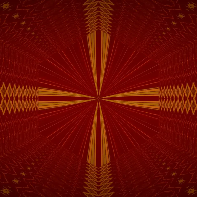 1:1 Square 60fps Screensaver Neon Tunnel Symmetrical Diamond Explosion Loopable Video