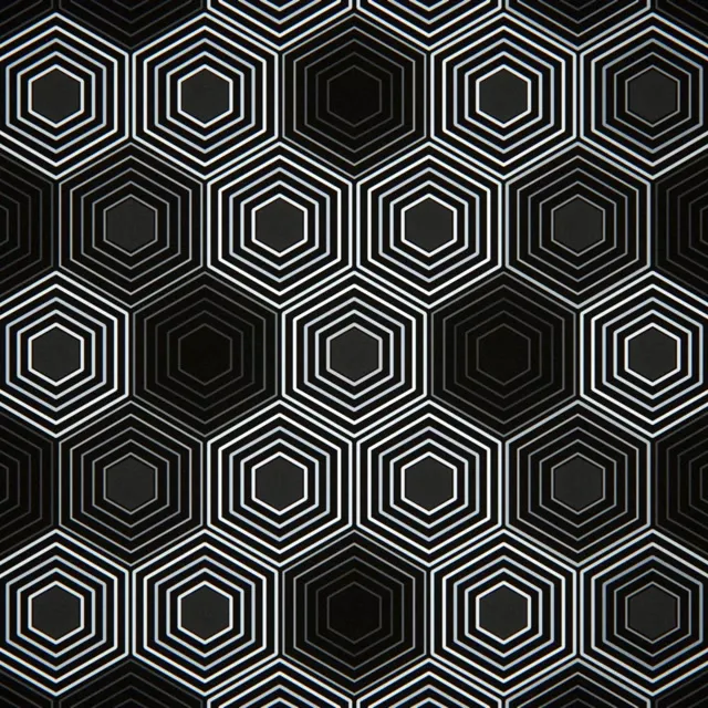 1:1 Square | Abstract Hexagons 60fps Motion Background Screensaver