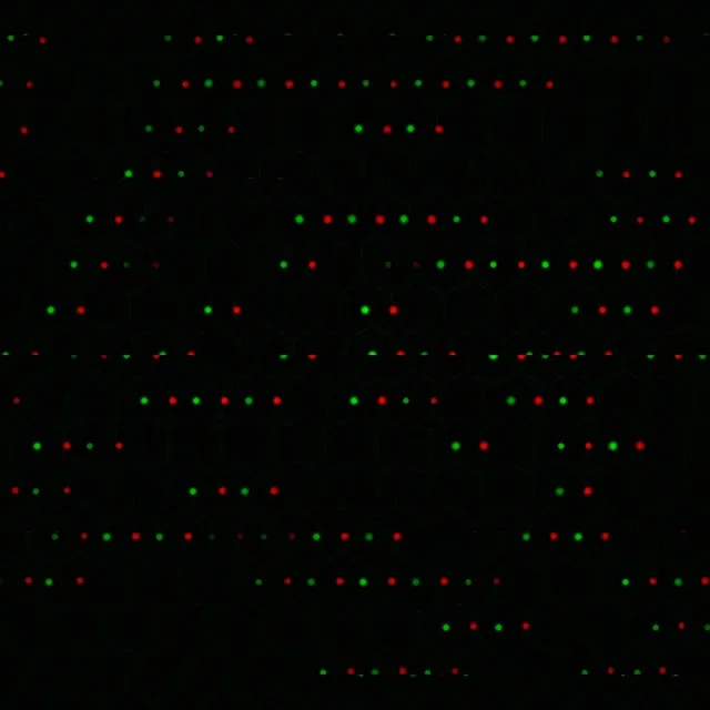 1:1 Square | Abstract Light Show 60fps Motion Background Screensaver