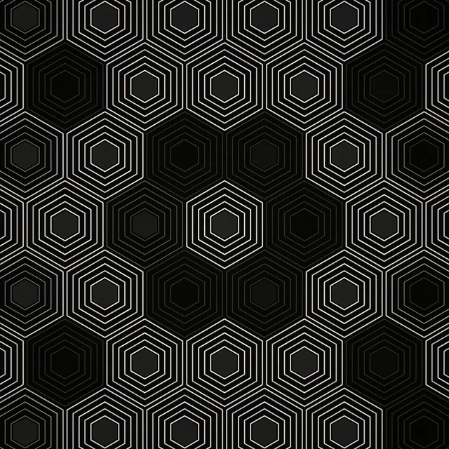 1:1 Square | Geometric Hexagon Animation 60fps Screensaver Live Wallpaper