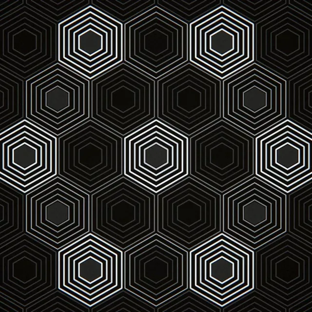 1:1 Square | Geometric Hexagon Motion 60fps Screensaver VJ Loop