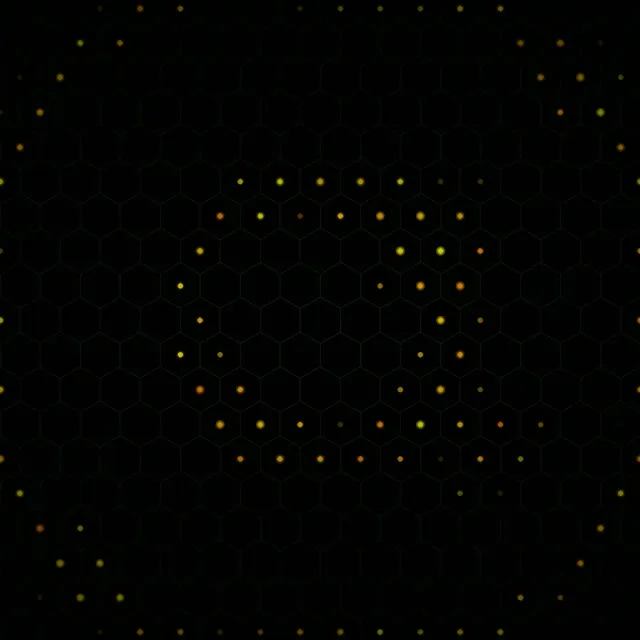 1:1 Square Golden Network 60fps Screensaver Live Wallpaper