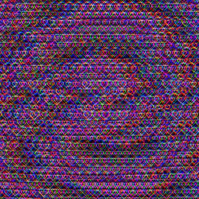 1:1 Square | Neon Hearts Seamless 60fps Screensaver Live Wallpaper