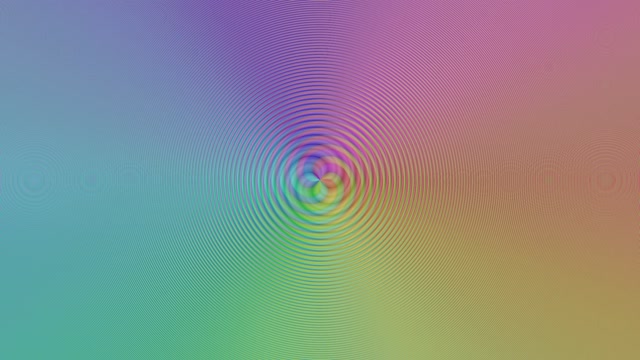 4K UHD 60fps Cyan Magenta Spiral Screensaver VJ Loop