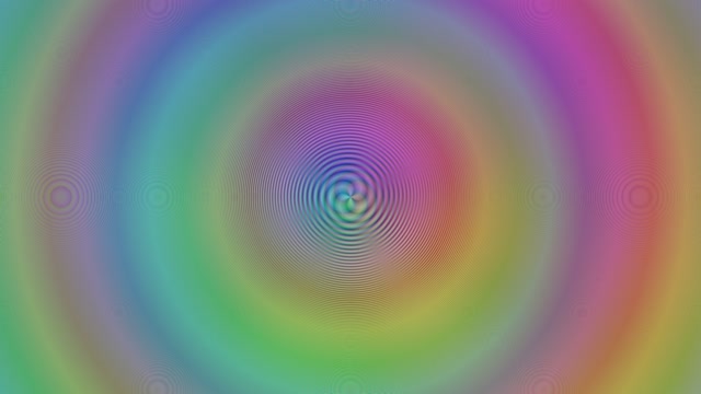 4K UHD 60fps Hypnotic Spiral Screensaver PC VJ Loop | Magenta Cyan Pulsing