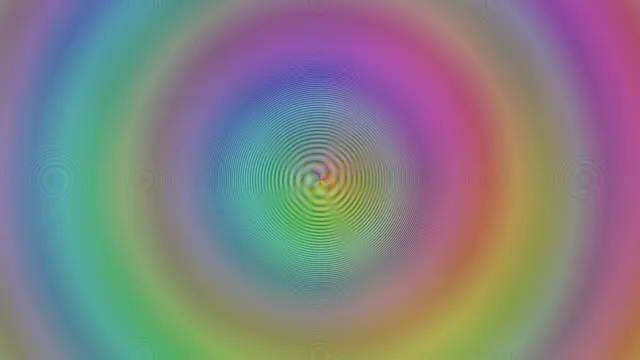 10 hours 4K UHD 60fps Hypnotic Spiral Screensaver PC VJ Loop | Magenta Cyan Pulsing