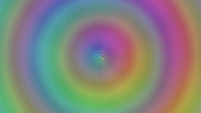 4K UHD 60fps Hypnotic Spiral Screensaver VJ Loop | Magenta Cyan Morphing
