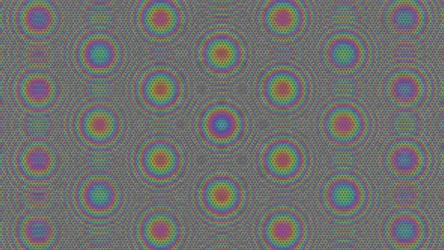 4K UHD 60fps Magenta Cyan Pulsing Kaleidoscope Screensaver VJ Loop