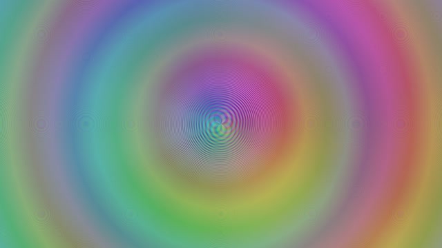 4K UHD 60fps Magenta Cyan Spiral Pulsing Motion Background Screensaver