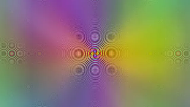 10 hours 4K UHD 60fps Neon Spiral Screensaver Windows 10 VJ Loop