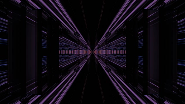 4K UHD 60FPS Neon Tunnel Screensaver PC VJ Loop