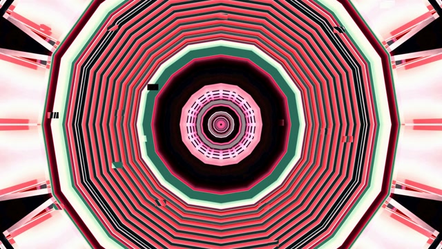 4K UHD 60FPS Neon Tunnel Screensaver PC - VJ Loop