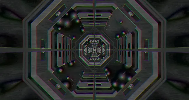 4K UHD 60FPS Neon Tunnel Screensaver PC - VJ Loop