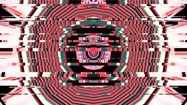 4K UHD 60FPS Neon Tunnel Screensaver PC - VJ Loop