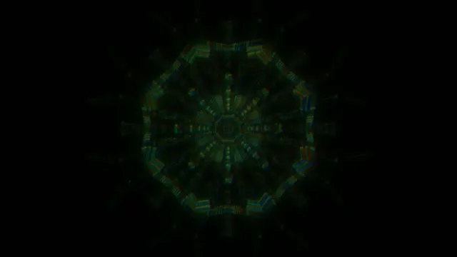 4K UHD 60fps neon tunnel screensaver Windows 11 VJ loop