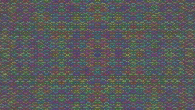 4K UHD 60fps Pulsing Hexagon Kaleidoscope Screensaver PC VJ Loop