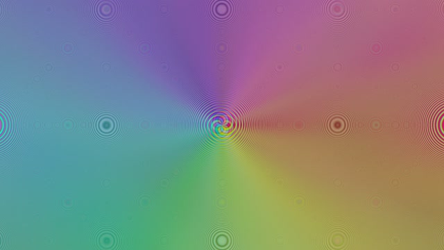 4K UHD 60fps | Cyan to Magenta Spiral VJ Loop