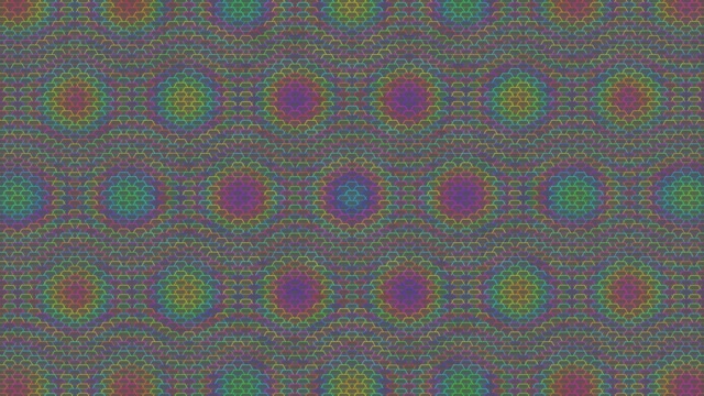 4k uhd 60fps screensaver magenta hexagon kaleidoscope pulsing vj loop